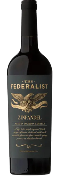 THE FEDERALIST ZINFANDEL AGED IN BOURBON BARRELS 2022-