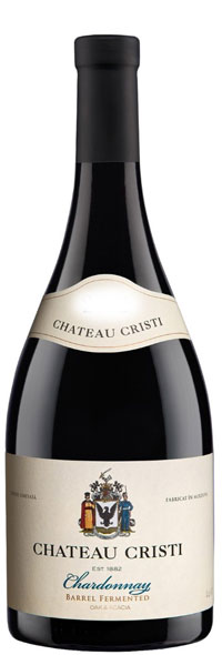 CHATEAU CRISTI CHARDONNAY BARREL FERMENTED 2024