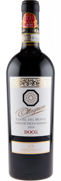 OTTAGONO CASTEL DEL MONTE NERO DI TROIA RISERVA 2014